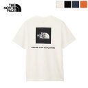 [2024ssV] THE NORTH FACE UEm[XtFCX Y V[gX[uobNXNGA[SeB[ TVc gbvX S/S Back Square Logo Tee@NT32447@{K㗝Xi@[|Cg10{]