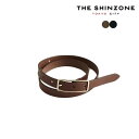 THE SHINZONE ザ シンゾーン SLENDER LEATHER BELT スレンダーレザーベルト レディース ベルト ブラック ブラウン 15AMSI...