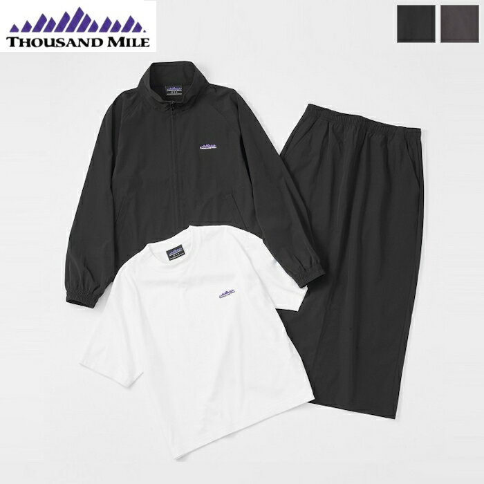 【2025FW新作】THOUSAND MILE サウザンドマイル レディース ジップブルゾン＆スカートセットアップ 3点..