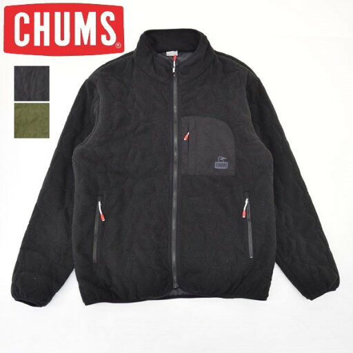 メンズ CHUMS チャムス Booby Stitch Fleece Jacket ブービーステッチフリースジャケット キルティングジャケット CH04-1417 メンズ CHUMS チャムス Booby Stitch Fleece Jacket ブービーステッチフリースジャケット キルティングジャケット CH04-1417