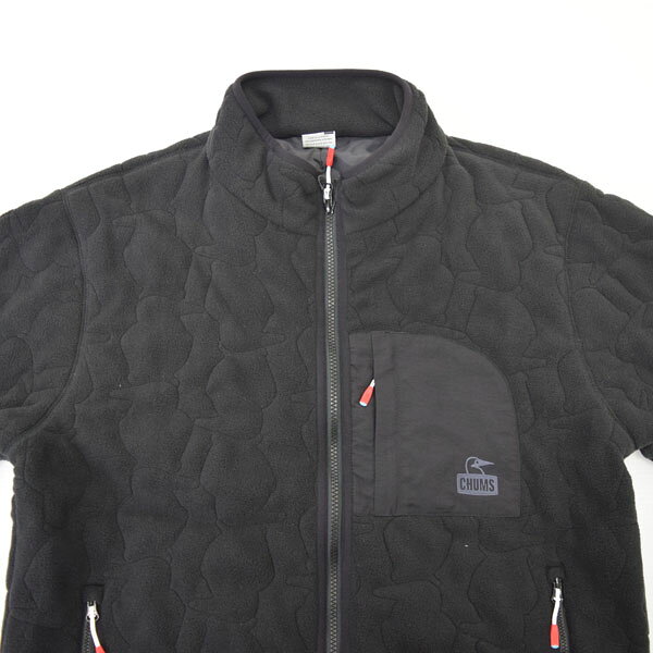 メンズ　CHUMS　チャムス　Booby Stitch Fleece Jacket　ブービーステッチフリースジャケット　キルティングジャケット　CH04-1417