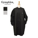【2025年 S/S】レディース Gymphlex ジムフレックス BAND COLLAR SHIRT DRESS LADIES ツイルバイオウォッシュ シャツチュニック GY-G0064BIT(4)