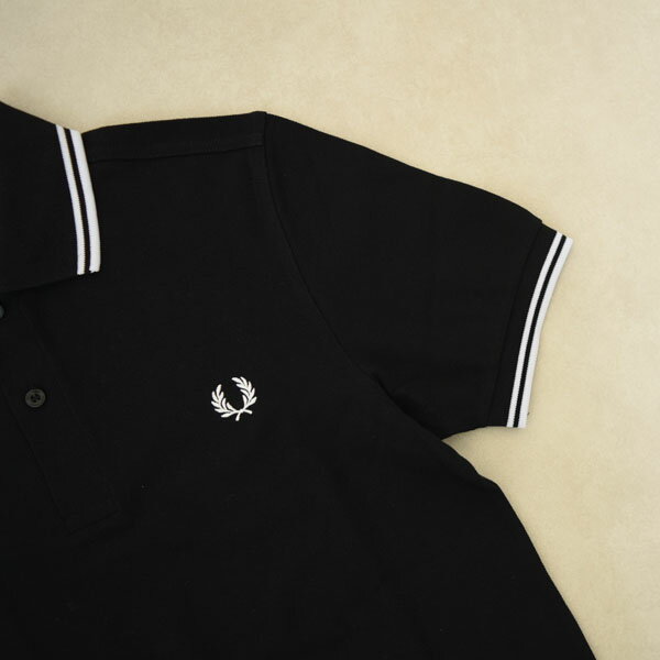 メンズ　レディース　Fred Perry　フレッドペリー　The Fred Perry Shirt　半袖　鹿の子　ライン入り　ポロシャツ　M3600