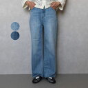 レディース RED CARD TOKYO レッドカード トーキョー ワイドストレート イージーデニムパンツ Wide Straght Manoa マノア 98W...