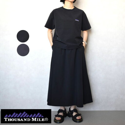 レディース THOUSAND MILE サウザンドマイル SHORT SLEEVE T-SHIRT & SKIRT SET ショートスリーブTシャツ スカートセット セットアップ 3点セット TM251NP00032 レディース THOUSAND MILE サウザンドマイル SHORT SLEEVE T-SHIRT & SKIRT SET ショートスリーブTシャツ スカートセット セットアップ 3点セット TM251NP00032