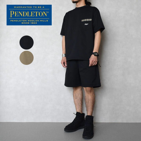 楽天倉敷ビッグアメリカンショップメンズ　レディース　PENDLETON　ペンドルトン　3Tee Shorts Bag SET ショートスリーブT ショーツ バッグ セット Tシャツ ショートパンツ バッグ 5275-0011