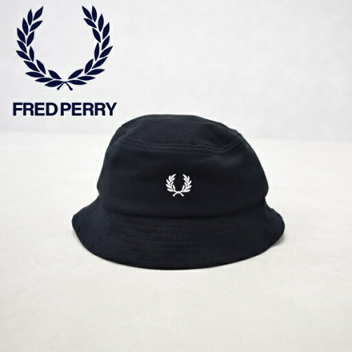 Fred Perry フレッドペリー バケットハット 帽子 Pique Bucket Hat HW6730 Fred Perry フレッドペリー バケットハット 帽子 Pique Bucket Hat HW6730