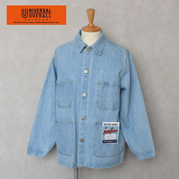 ߥӥåꥫ󥷥åפ㤨֥󥺡UNIVERSALOVERALL˥С륪С롡DENIM COVERALLǥ˥५С롡㥱åȡ㥱åȡU2513225-BפβǤʤ17,600ߤˤʤޤ