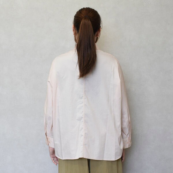 レディース　 DANTON ダントン　HIGH COUNT TWILL DOLMAN SLEEVE SHIRT ハイカウントツイルドルマンスリーブシャツ DT-B0399HCT 3