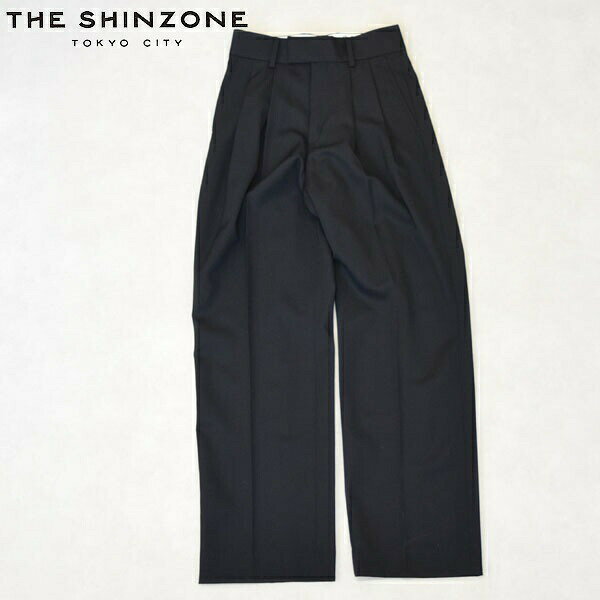Rakuten - レディース　THE SHINZONE ザ シンゾーン　JOSE TROUSERS　2タックパンツ　タックパンツ　ワイドパンツ　25AMSPA10