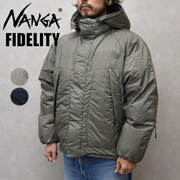 メンズ NANGA x FIDELITY ナンガ×フィデリティ 3LAYER DOWN JACKET ダウンジャケット コラボ NG-24775901