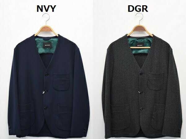 メンズ　DELICIOUS　デリシャス　ノーカラー　テーラード　ジャケット　　DJ1252