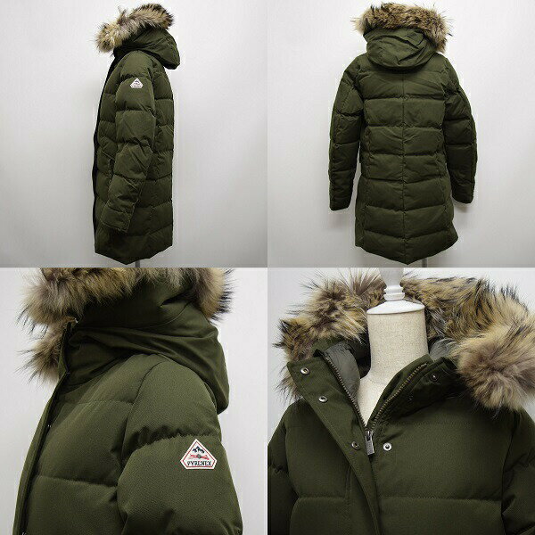 レディース　PYRENEX　ピレネックス　GRENOBLE　FUR　ダウン　ジャケット　コート　HWM004