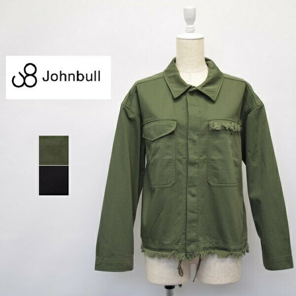 ジョンブル コート レディース レディース　Johnbull　ジョンブル　カットオフ　ミリタリー　ジャケット　AL984