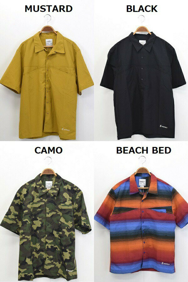 メンズ Gramicci グラミチ メーカー公式ショップ Shell Camp Shirts Gujk 21s043 シャツ ナイロン