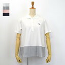 レディース Fred Perry フレッドペリー ポロシャツ 鹿の子 バイカラー ゴルフウェア F5390