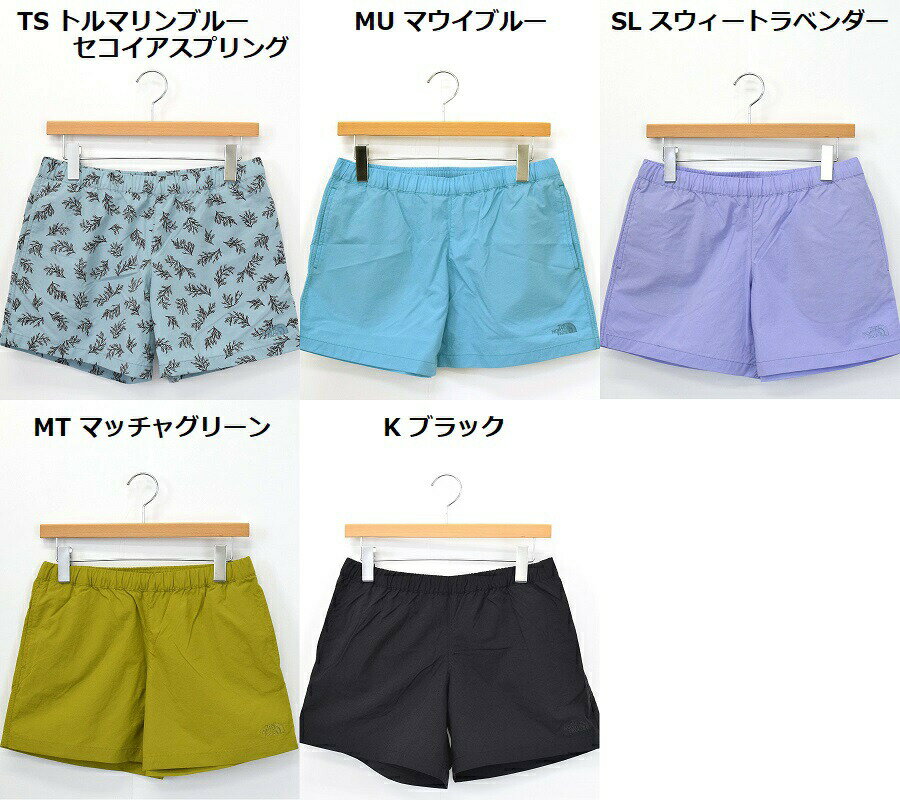 レディース　THE　NORTH FACE　ザ　ノースフェイス　NOVELTY VERSATILE　SHORT　ショーツ　ショートパンツ　NBW42052