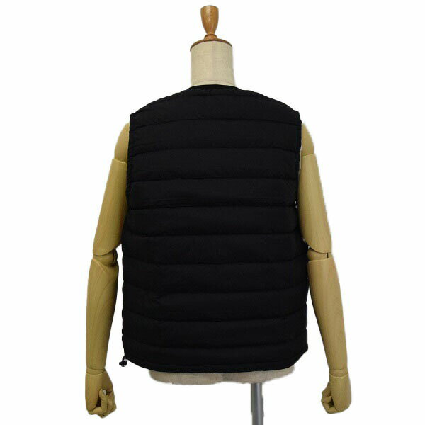 レディース DANTON ダントン NYLON TAFFETA INNER DOWN VEST ナイロン　タフタ　ノーカラー　ライト　ダウン　インナーダウン　ベスト DT-A0002NNF