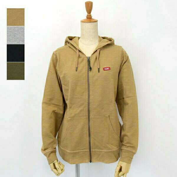 レディース　CHUMS　チャムス　Keystone Full Zip Parka　フルジップ　ワンポイント　パーカー　裏パイル　CH10-1230