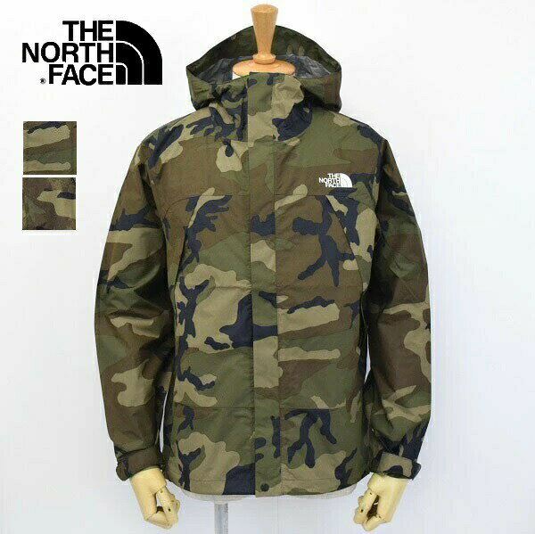 メンズ　THE NORTH FACE　ザ　ノースフェイス　Novelty Dot Shot Jacket フード　ナイロン　カモフラ　迷彩　ジャケット　NP61535