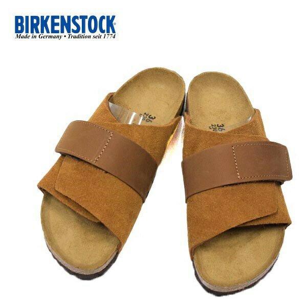 レディース　BIRKEN STOCK ビルケンシュトック　Kyoto スウェードレザー ナローフィット　Mink　1022572