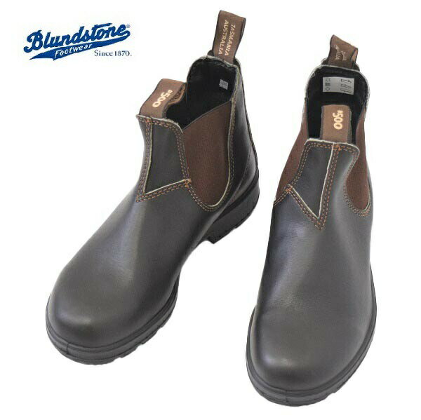 レディース　Blundstone　ブランドストーン　サイドゴア　ブーツ　　BROWN ブラウン　BS500