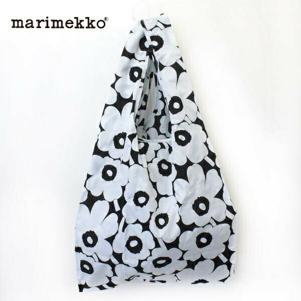 エコバッグ　marimekko マリメッコ ショッピングエコバッグ　Mini Unikko スマートバッグ　52223-2-90579