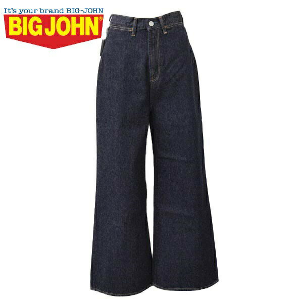 ビッグジョン ジーンズ レディース レディース　BIG JOHN　ビッグジョン TROUSER DENIM トラウザーワイド　ジーンズ MML803C