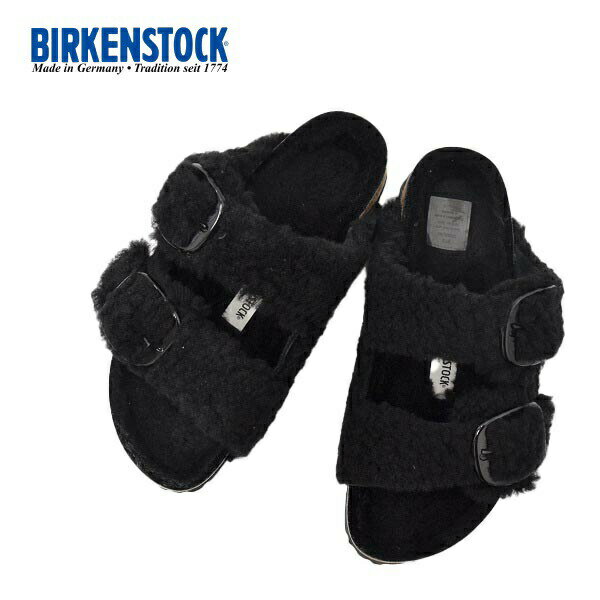 メンズ　レディース　BIRKENSTOCK　ビルケンシュトック　ARIZONA　Big Buckle Teddy Rivet アリゾナ ビッグバックル　ファー　ボア　サンダル　1023105