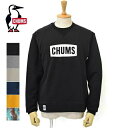 メンズ　CHUMS　チャムス CHUMS Logo Crew Top 裏起毛 クルーネック スウェット CH00-1299