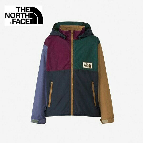 キッズ　THE NORTH FACE　ザ　ノースフェイス　GRAND COMPACT JACKET ナイロン　ジャケット　パーカー　フード　無地　NPJ72312