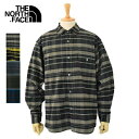 ノースフェイス メンズ　THE NORTH FACE　ザ　ノースフェイス　L/S Stretch Flannel Shirt ネルシャツ　チェック柄シャツ　NR62031