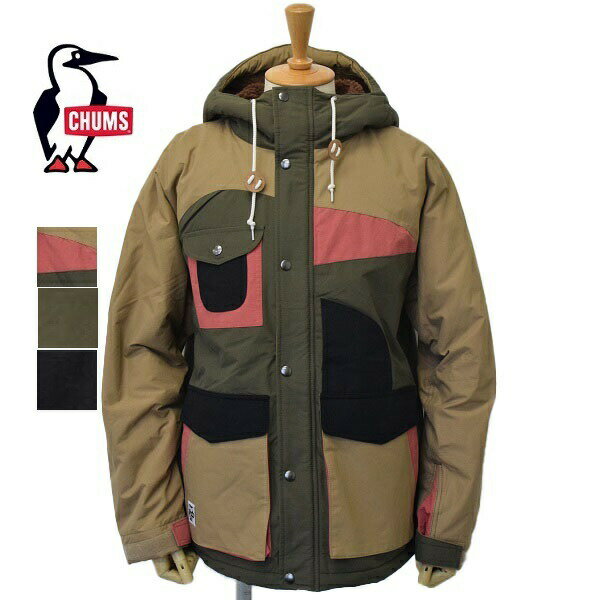 チャムス ボアパーカー メンズ メンズ　CHUMS　チャムス　Camping Boa Parka キャンピングボアパーカー　裏ボア　マウンテンパーカー　　CH04-1384