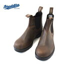 メンズ Blundstone ブランドストーン スムースレザー サイドゴア ブーツ ブーツ クラシック クラシックス ANTIQUE BROWN ELASTIC SIDED BOOT LINED 1609