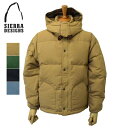 メンズ　SIERRA DESIGNS　シエラデザインズ シェラデザイン　DOWN SIERRA JACKET　ダウンジャケット　60/40クロス　ロクヨンクロス　621005