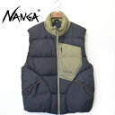 メンズ　NANGA　ナンガ　　ダウンベスト　MAZENO RIDGE VEST ND2341-1A501