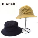 帽子 　メンズ　レディース　ユニセックス　HIGHER ハイヤー ARMY SERGE BUCKETHAT HAT アーミーサージバケットハット HT23028