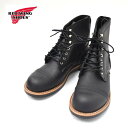 Y@REDWING@bhEBO@IRON RANGER ACAW[ U[u[c@u[c@USA@BLACK 8084