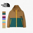 キッズ　ベビー　THE NORTH FACE　ザ　ノースフェイス　B COMPACT JACKET ナイロン　ジャケット　パーカー　フード　無地　NPB72310