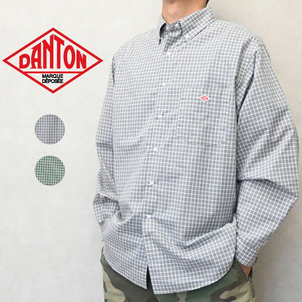 楽天市場】ギンガムチェック シャツ dantonの通販