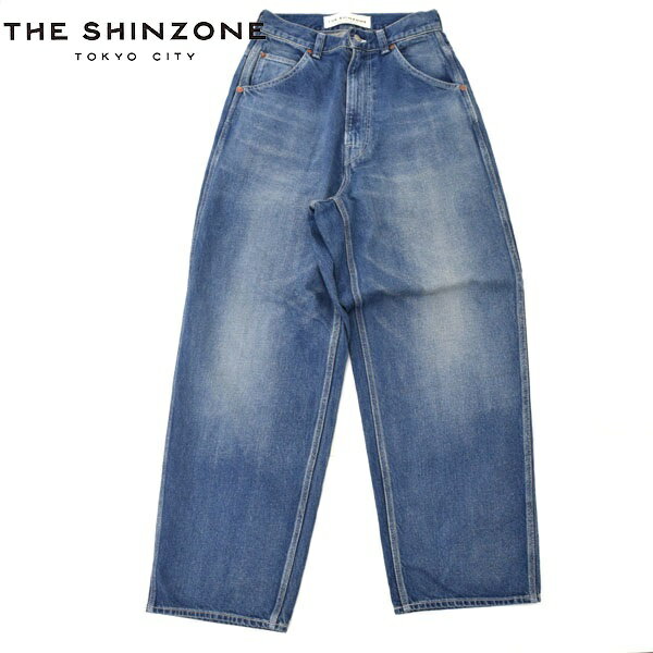 レディース　THE SHINZONE ザ シンゾーン　TOOL DENIM PANTS　ツールデニム　ジーパン　ジーンズ　24SSM