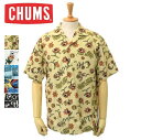 チャムス メンズ　CHUMS　チャムス　Chumloha Shirt　チャムロハ　アロハシャツ　オープンカラー　半袖　シャツ　CH02-1105