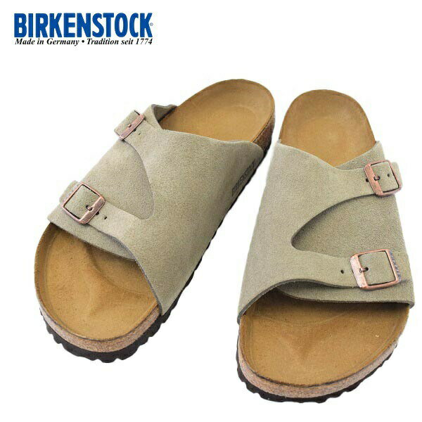 メンズ　BIRKEN STOCK ビルケンシュトック Zurich チューリッヒ　スウェードレザー レギュラーフィット　Taupe 50461