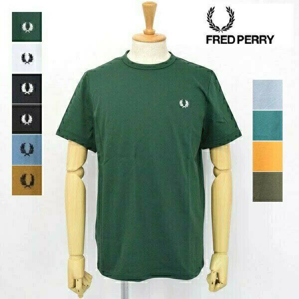 メンズ　Fred Perry　フレッドペリー　半袖　ワンポイント　Tシャツ　M3519