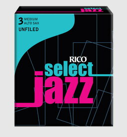 リコ(ダダリオ) ジャズセレクト(アンファイルド) (10枚入り) アルトサックス用リード