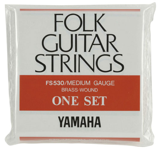 YAMAHA（ヤマハ） フォークギター用セット弦 FS530 ミディアムゲージ