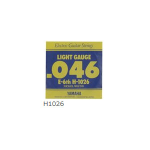 この商品はH1026　6弦（.046インチ）のみです。 ＊製品の色は実際の色と若干異なる場合があります。＊商品の特長や詳しい仕様は、メーカーホームページにてご確認ください。関連商品YAMAHA（ヤマハ）　エレキギター用6弦　H1066　スーパーライト...YAMAHA（ヤマハ）　エレキギター用6弦　H1076　エクストラ・ラ...YAMAHA（ヤマハ）　エレキギター用5弦　H1025　ライトゲージ　...363円363円264円YAMAHA（ヤマハ）　エレキギター用5弦　H1065　スーパーライト...YAMAHA（ヤマハ）　エレキギター用5弦　H1075　エクストラ・ラ...YAMAHA（ヤマハ）　エレキギター用4弦　H1024　ライトゲージ　...264円264円176円YAMAHA（ヤマハ）　エレキギター用3弦　H1023　ライトゲージ　...YAMAHA（ヤマハ）　エレキギター用1弦　H1021　ライトゲージ　...YAMAHA（ヤマハ）　エレキギター用2弦　H1022　ライトゲージ　...121円88円88円YAMAHA　弦　H1026 ライトゲージのエレキギター用6弦（0.046インチ）です。