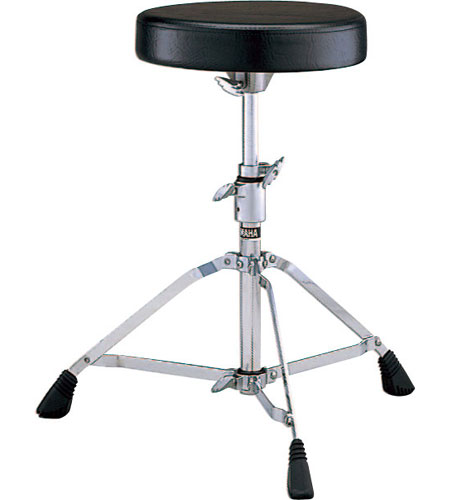 ＊製品の色は実際の色と若干異なる場合があります。＊商品の特長や詳しい仕様は、メーカーホームページにてご確認ください。YAMAHA　ドラムスツール　DS750 適度な硬さのラウンドシートを採用した、スタンダードなドラムスツールです。