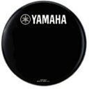 ヤマハレモ バスドラムフロントヘッド BF-AMEB22 22インチ アンバサダーエボニー22
