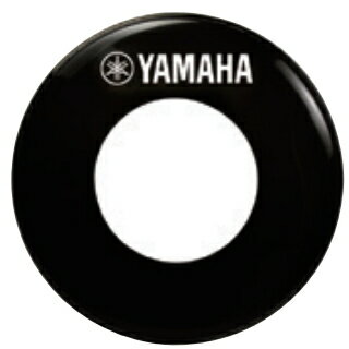 ヤマハレモ バスドラムフロントヘッド BF-AMEBH20 20インチ アンバサダーエボニーホールカット20